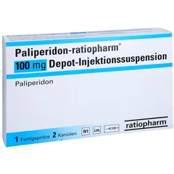 PALIPERIDON-ratiopharm 100 mg Depot-Inj.-Susp. 1 St