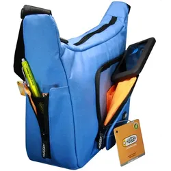 HUGGER Laptop Designer-Tasche 360M-104 10 Zoll blau
