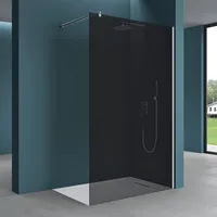 mai & mai Walk-In-Dusche 110 x 200 cm grau Sicherheitsglas NANO BRAM1 Bremen1VG