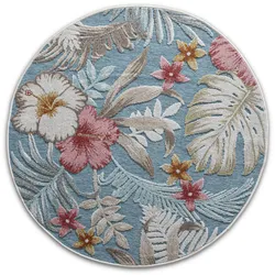 Outdoorteppich Prado Polypropylen Blau 200 cm