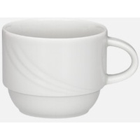 Schönwald 12 Stück, Kaffee-Obere 1298/0,18 l, Serie Donna weiß