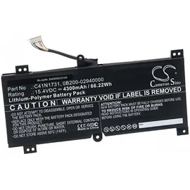 AGI Akku kompatibel mit Asus ROG Strix GL504GM-ES070T