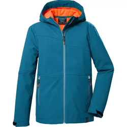 KILLTEC Kinder Funktionsjacke KOS 321 BYS SFTSHLL, dunkel ozean, 152
