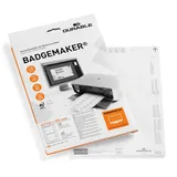 Durable Einsteckschilder für Namensschilder Badgemaker 15,0 x 6,1 cm, 40 St.