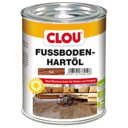 CLOU Fußboden-Hartöl, Teak, 750 ml, 945334