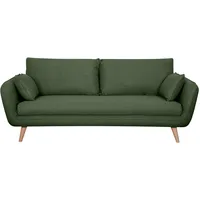 Skandinavisches 3-Sitzer-Sofa Khaki CREEP