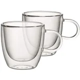 Villeroy & Boch Tasse Größe S Set 2tlg. Artesano Beverages Länge 9,4 x Breite 6,8 Höhe cm