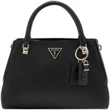 GUESS NOELLE LUXURY SATCHEL Women BLACK Size One Size