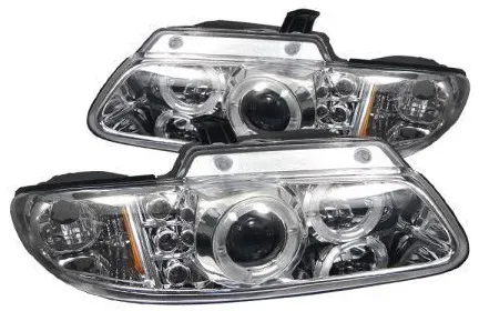 Kristallscheinwerfer für Chrysler Voyager / Caravan (96–02) - Chrom