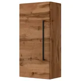 WELLTIME Hängeschrank WELLTIME "Luena", braun (eiche), B:30cm H:64cm T:20cm, Holzwerkstoff, MDF, Schränke, Hängeschrank, Breite 30 cm, mit verstellbaren Einlegeböden