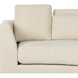 Beliani Sofa ROTUNDE Stoff Beige