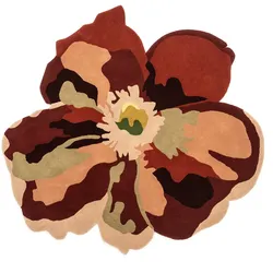 nanimarquina - Flora Bloom Teppich 2, 150 x 170 cm, bunt