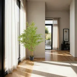 TecTake GmbH Künstlicher Bambusbaum Bambosa, realistische Textur - 150 cm