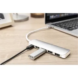 Digitus USB-Hub, 4x USB-A 3.0, USB-C 3.0 [Stecker] (DA-70242-1)