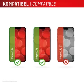 Displex Panzerglas für Apple iPhone 16e/17e