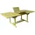 Lex Teak Tisch Gartentisch 120-180 x 75 cm Naturbelassen