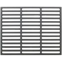Baumarktplus Grillrost 38x29cm rechteckig emailliert Rost Grillgitter Gusseisen Grillplatte