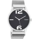 Oozoo Armbanduhr silber Metall Timepieces Damen Analog-Quarzuhr UOC10866 | Silber