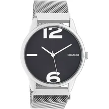 Oozoo Armbanduhr silber Metall Timepieces Damen Analog-Quarzuhr UOC10866 | Silber