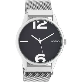 Oozoo Armbanduhr silber Metall Timepieces Damen Analog-Quarzuhr UOC10866 | Silber