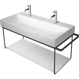 Duravit Metallkonsole DuraSquare 106,5x45cm, wandhängend, schwarz matt