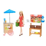 BARBIE FARM STAND GJB65 Shop Play Set  Mattel
