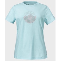 Schöffel Damen Shirt T Shirt Buchberg L, iced blue, 42