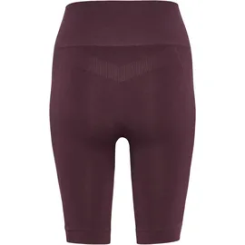 hummel hmlTIF Seamless Radlerhose Damen 8016 - fudge L