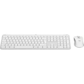 Logitech MK950 Signature Slim Combo Off-White, Logi Bolt, USB/Bluetooth, US (920-012491)
