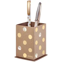 Herlitz Stiftehalter Pure Glam 6,5 x 6,5 x 10,0 cm Braun