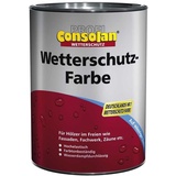 Profi Consolan Wetterschutzfarbe 0,75 L braun