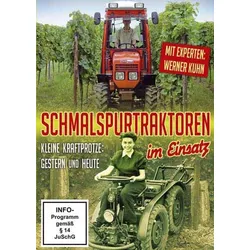 Schmalspurtraktoren im Einsatz