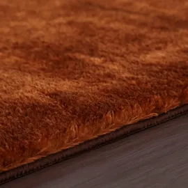 KADIMA DESIGN Kurzflorteppich 300 x 400 cm Kupfer
