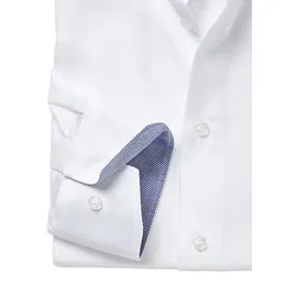 Marvelis Langarmhemd Modern Fit bügelfrei weiß 44