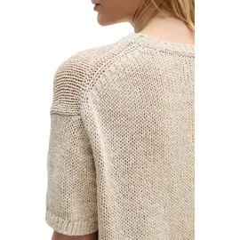 Marc O'Polo Kurzarm Pullover Loose Beige S