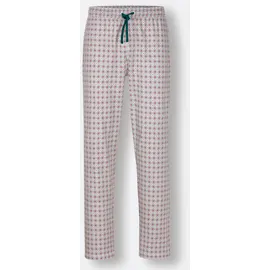 wäschepur Schlafanzug WÄSCHEPUR, Herren, Gr. 48/50, grün (petrol, jade, bedruckt), 100% Baumwolle, Homewear-Sets Schlafanzug