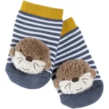 Fehn Rasselsocken Otter Blau