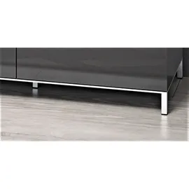 OTTO home Onyx 167,5 x 87,5 x 45,2 cm Grau / Anthrazit / Walnussfarben
