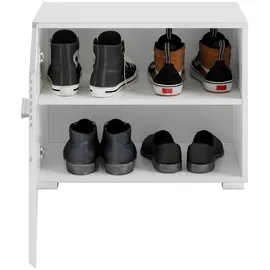 MID.YOU Garderoben-Set 115x190x37 weiß