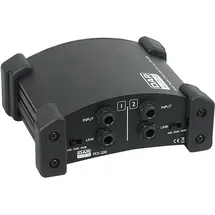 DAP AUDIO DAP-Audio PDI-200 Passive Stereo-DI-Box