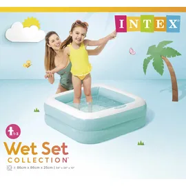 Intex Play Box Baby-Pool 86 x 86 x 25 cm (57100NP)