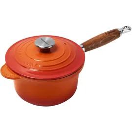 Le Creuset Tradition Profitopf 18 cm ofenrot mit Holzgriff