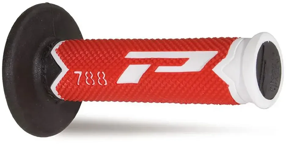 Progrip 788-216 Triple Density Griffe - White / Red / Black - 22 mm / 125 mm