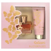 Coleen Eau de Toilette Rooney Butterflies Geschenkset 50ml EDT + 100ml Körperlotion