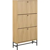 VCM Albany Schuhschrank 72 x 25 x 0 cm Braun