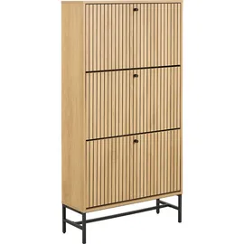 VCM Albany Schuhschrank 72 x 25 x 0 cm Braun