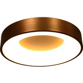 Steinhauer LED-Deckenleuchte Ringlede Ø 30 cm bronze