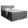 Deine Möbel 24 VERNO 200 x 200 cm H3 Beige/Grau/Schwarz/Silber