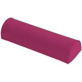 Sport-Tec Dreiviertelrolle Lagerungsrolle Lagerungskissen mit Kunstlederbezug 50x15 cm,