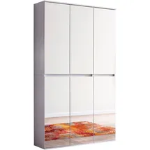 Home Affaire Malcesine Garderobenschrank 111x34x191 weiß